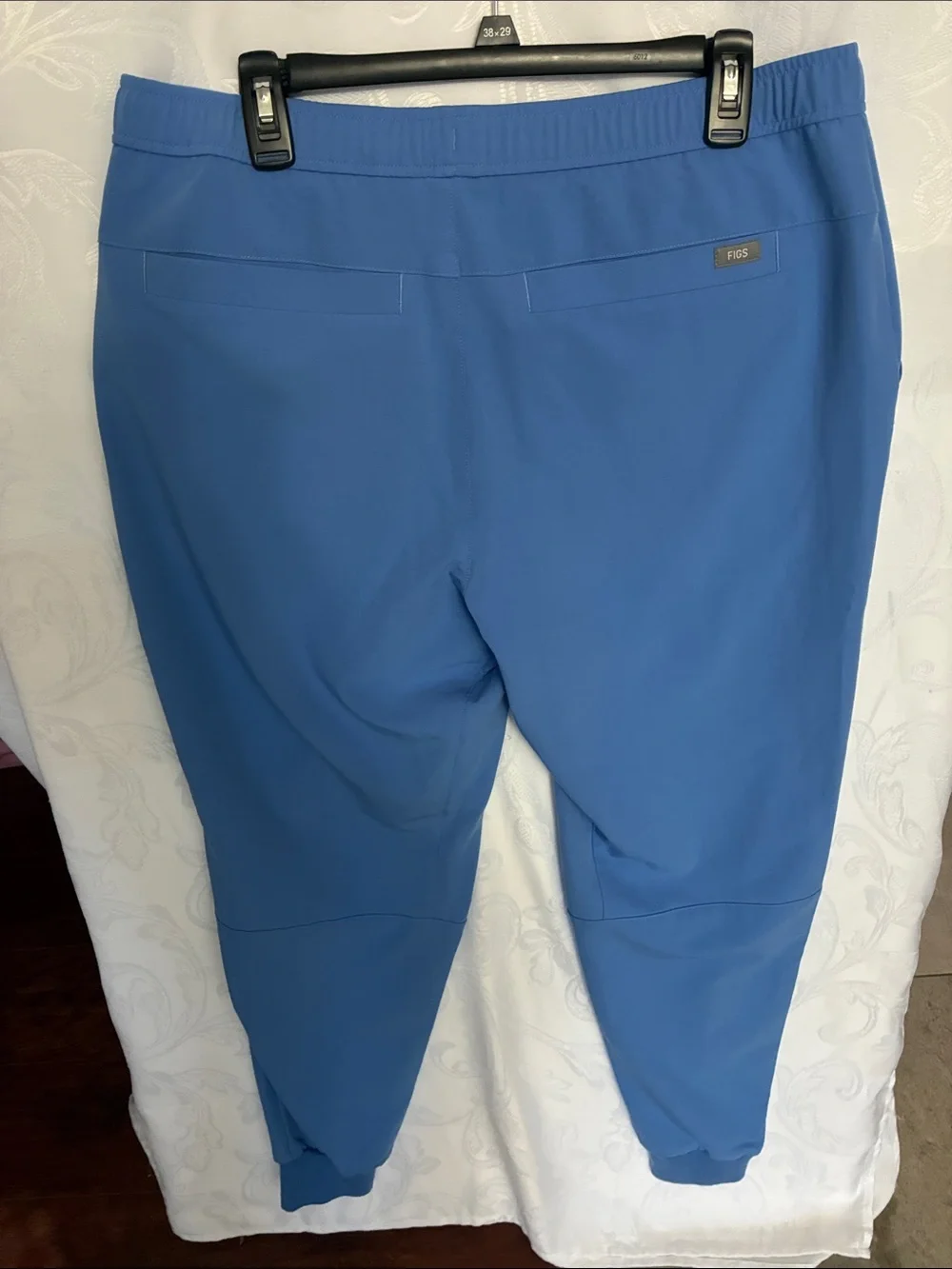 Figs Men's Cobalt Blue Jogger Scrubs Sweatpants with Drawstring